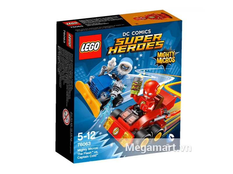 Hình ảnh bộ ghép hình Lego Super Heroes 76063 - Tia Chớp Đại Chiến Đội Trưởng Cold