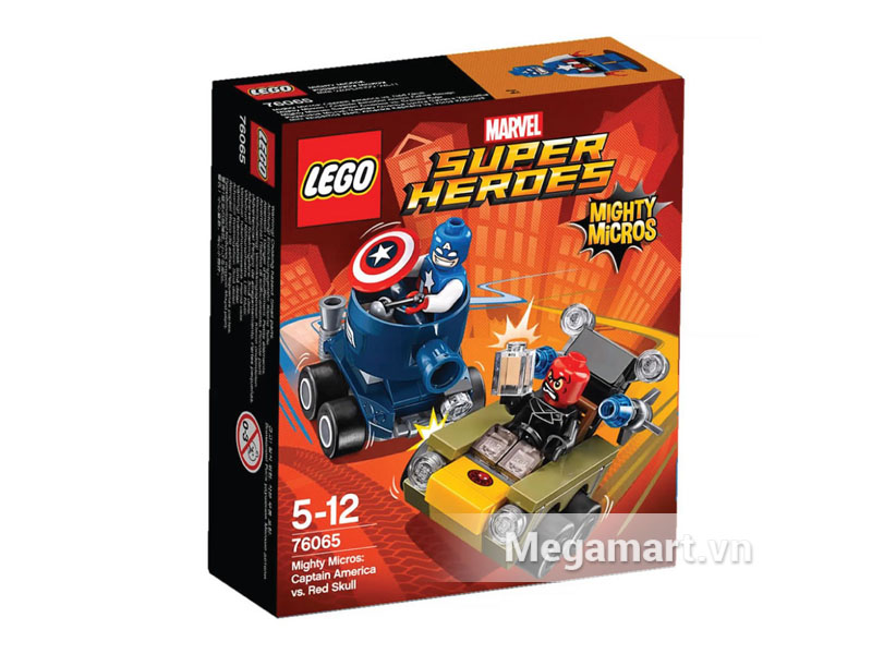 Hình ảnh bộ ghép hình Lego Super Heroes 76065 - Đội Trưởng Mỹ Đại Chiến Red Skull