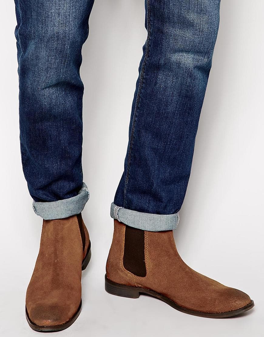 Giày cao cổ da lộn Asos