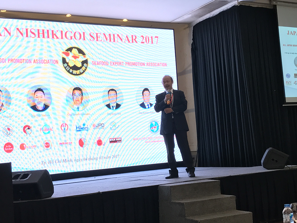 Hội thảo cá Koi Nhật Bản Japan Nishikigoi Seminar 2017 tại Việt Nam