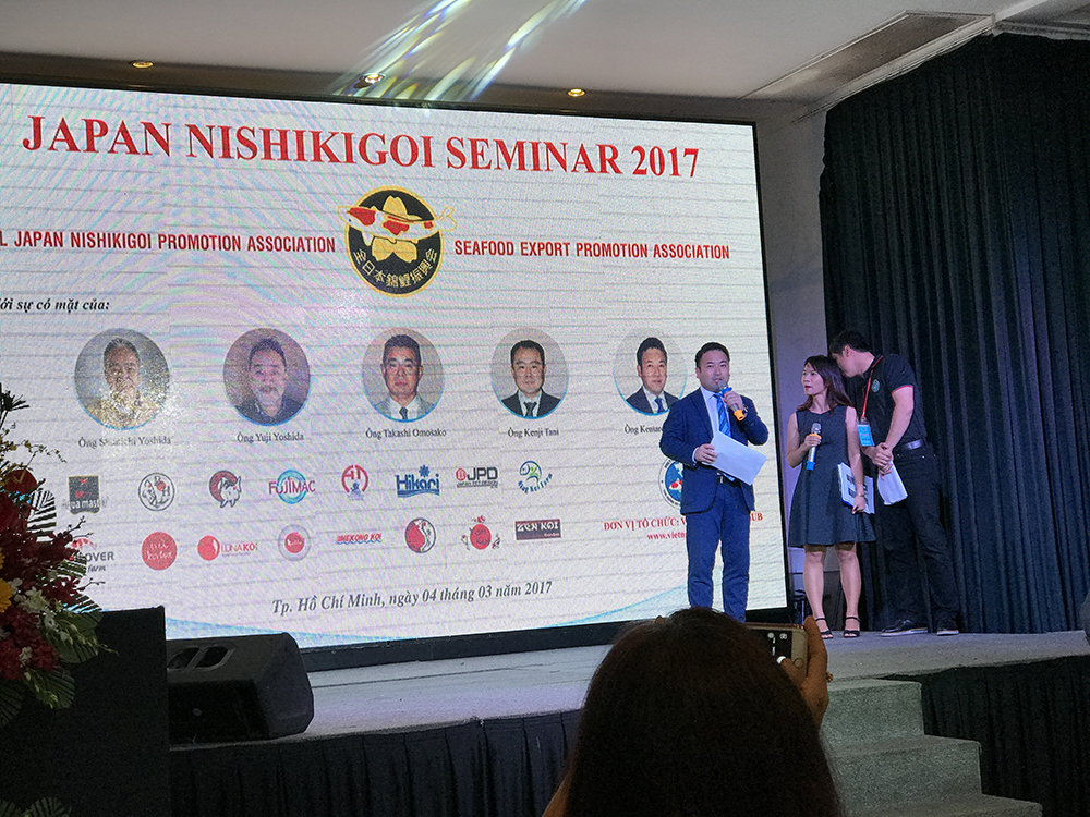 Hội thảo cá Koi Nhật Bản Japan Nishikigoi Seminar 2017 tại Việt Nam
