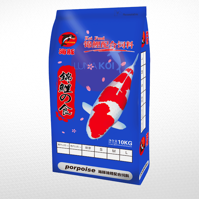 Thức ăn tăng màu Porpoise Color 10kg cho cá Koi