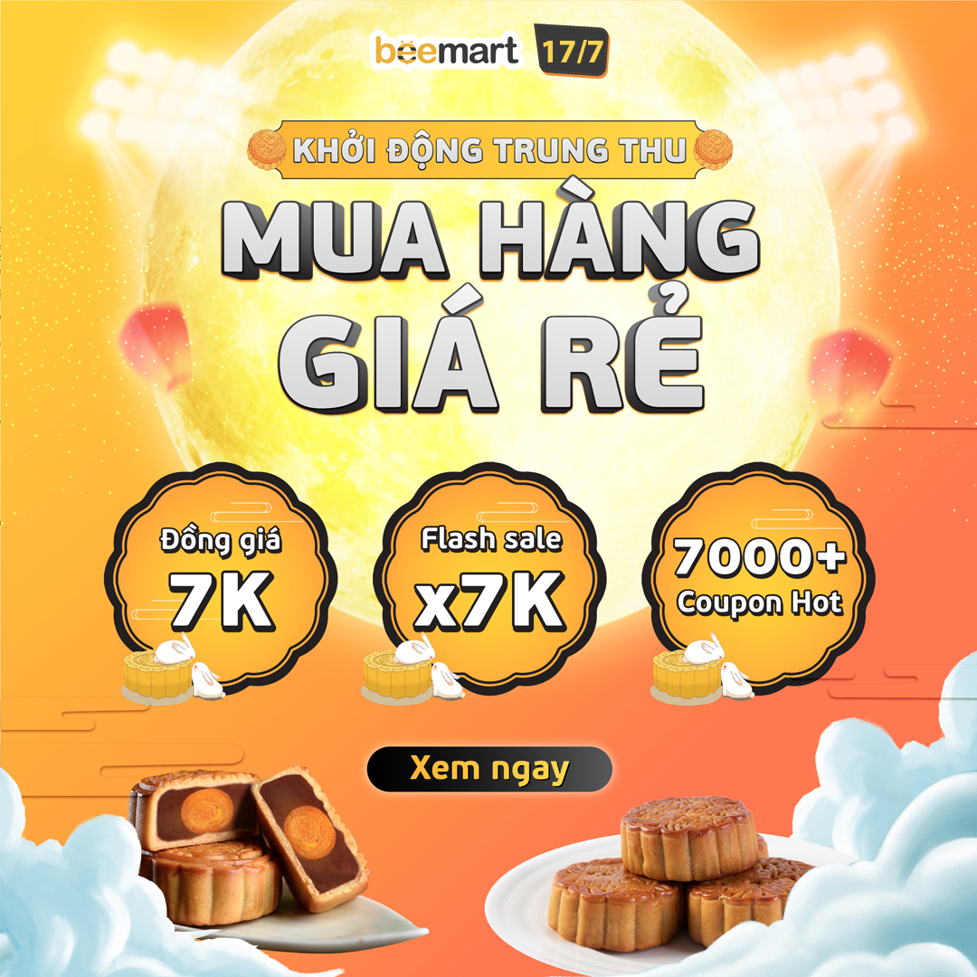 KHỞI ĐỘNG TRUNG THU - MUA ĐỒ LÀM BÁNH GIÁ RẺ