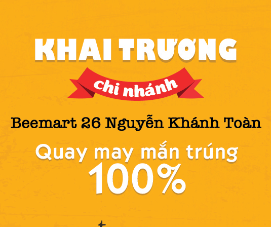 Cơn bão sự kiện - COMING SOON Beemart - 26 Nguyễn Khánh Toàn, Cầu Giấy , Hà Nội