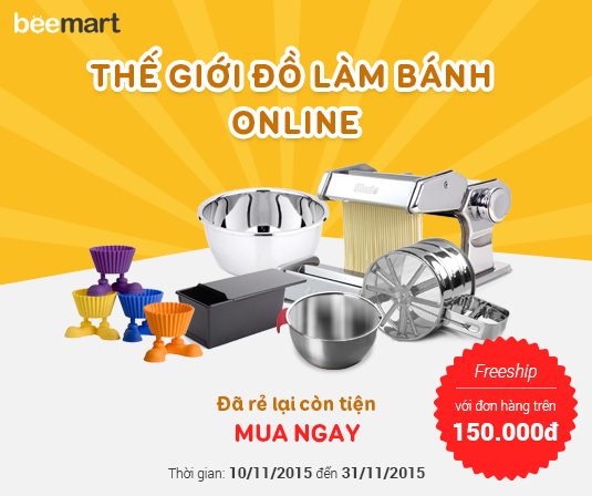 Thế giới đồ làm bánh online - Freeship nội thành Hà Nội