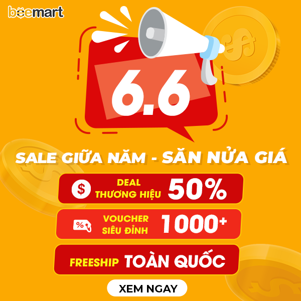 6.6 - SALE GIỮA NĂM - SĂN NỬA GIÁ