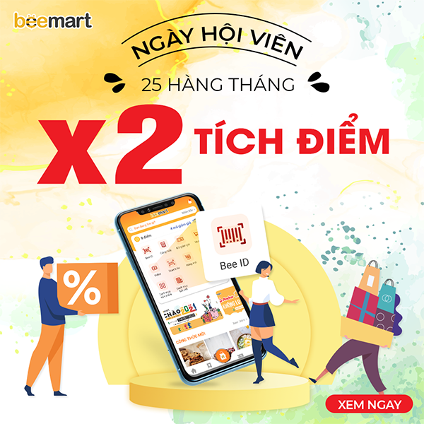 NGÀY HỘI THÀNH VIÊN - NHÂN ĐÔI TÍCH ĐIỂM