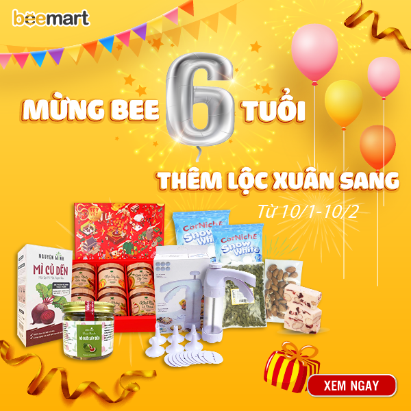 MỪNG BEE 6 TUỔI - THÊM LỘC XUÂN SANG