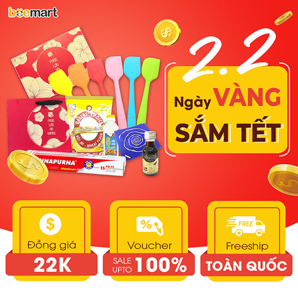 2/2 - Ngày vàng sắm Tết cùng App Beemart