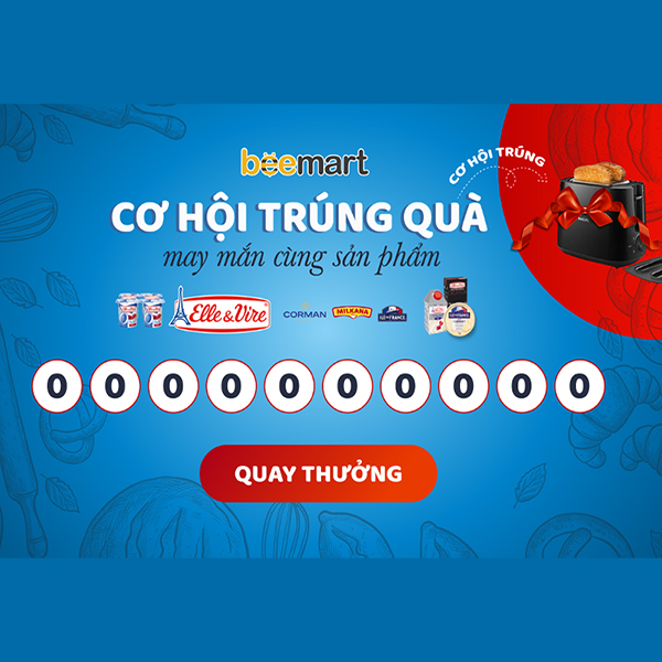 Kết quả chương trình quay thưởng may mắn cùng ELLE&VIRE đợt 1