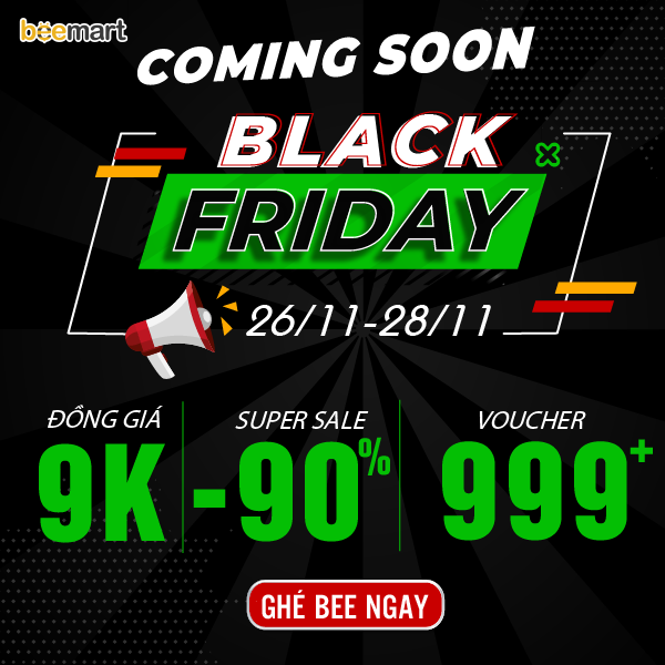 BEEMART BLACK FRIDAY 2020 - ĐẠI HỘI SALE LỚN NHẤT NĂM KHÔNG THỂ BỎ LỠ