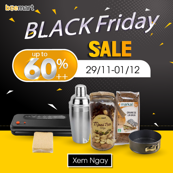 BLACK FRIDAY - NGÀY HỘI MUA SẮM SIÊU HOT VỚI ƯU ĐÃI GIẢM GIÁ TỚI 60% TOÀN BỘ SẢN PHẨM