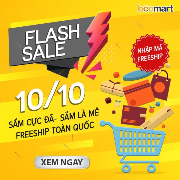 [FLASHSALE 10/10] SẮM CỰC ĐÃ - SẮM LÀ MÊ