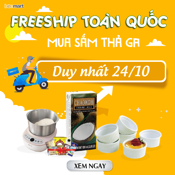 [Duy nhất 24/10] MUA SẮM ONLINE - PHÍ SHIP 0 ĐỒNG