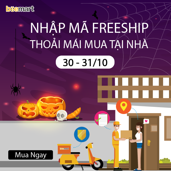 [FREESHIP TOÀN QUỐC - 30+31/10] CUỐI THÁNG SHOPPING - KHÔNG LO PHÍ SHIP