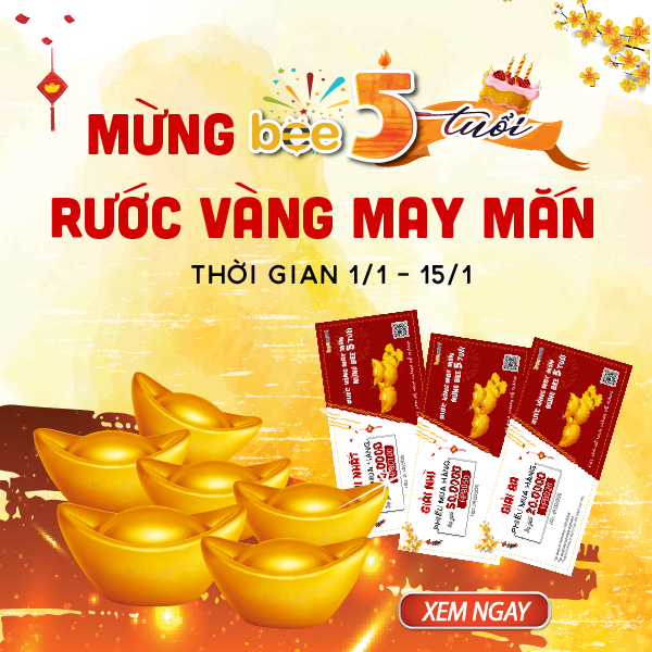 SINH NHẬT RỘN RÀNG - RƯỚC VÀNG MAY MẮN