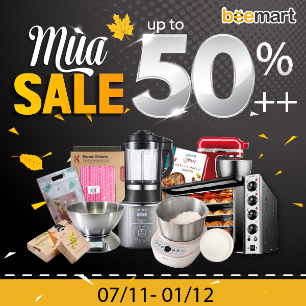 MÙA SALE LỚN NHẤT TRONG NĂM- BÙNG NỔ MUA SẮM, GIẢM GIÁ ĐẾN 50%