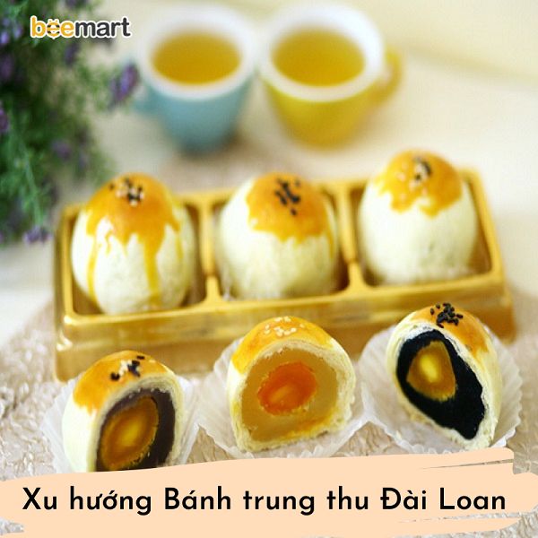 Xu hướng bánh trung thu Đài Loan độc đáo 