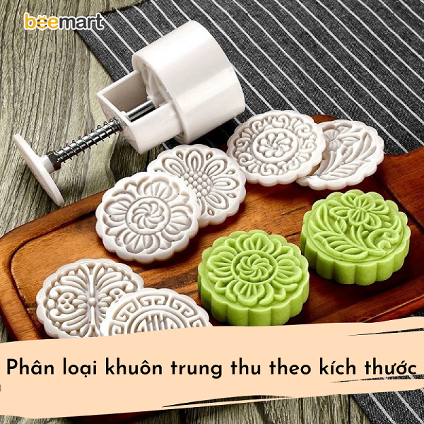 Lựa chọn khuôn bánh trung thu đa dạng theo kích thước