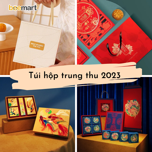 Điểm qua những mẫu túi, hộp bánh Trung thu hot hit 2023