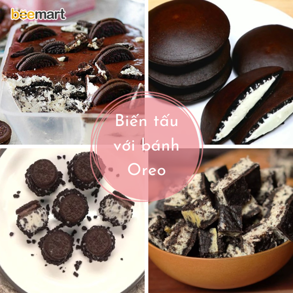 Bỏ túi bộ công thức làm bánh đa dạng với bánh oreo