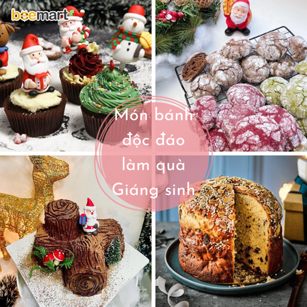 Gợi ý các món bánh làm quà tặng cho đêm Giáng sinh thêm phần ấm áp