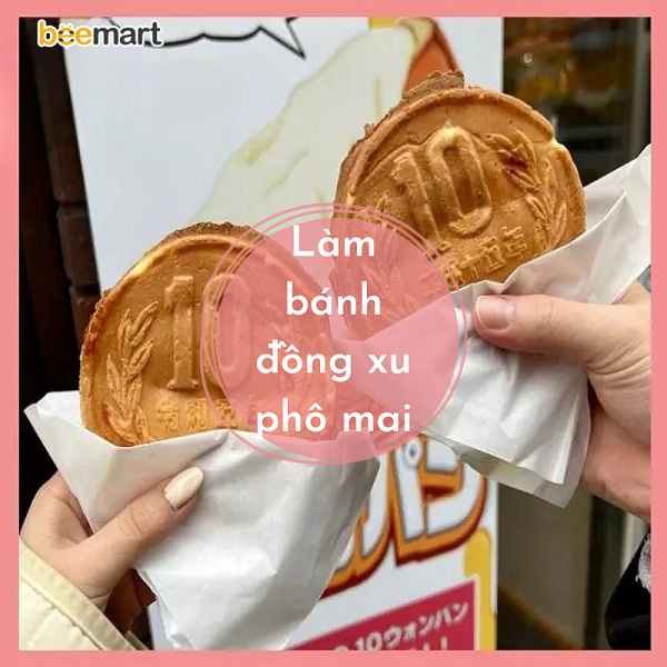 Khám phá cách làm Bánh đồng xu phomai Hàn Quốc siêu hot hit