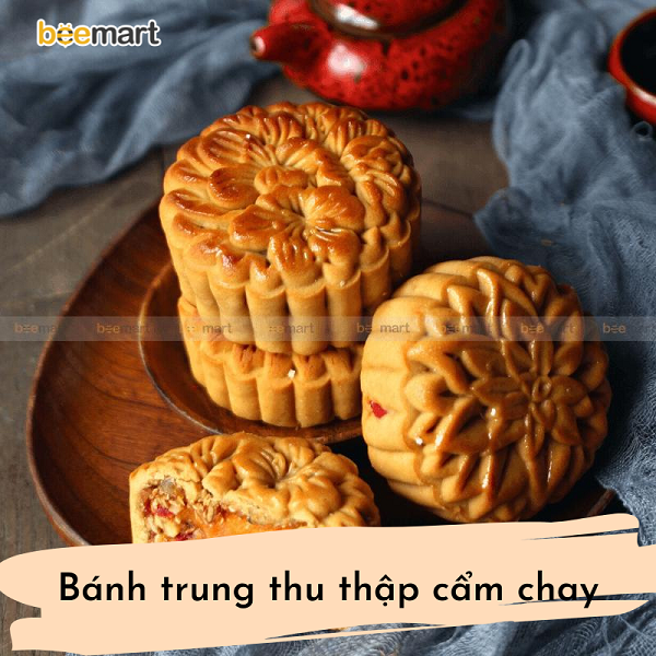 Cách làm Bánh nướng nhân thập cẩm trứng muối chay đơn giản tại nhà