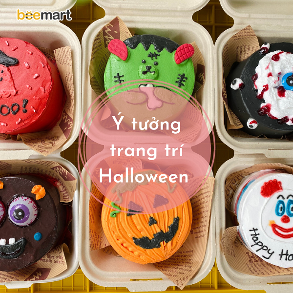 10+ cách trang trí bánh kẹo Halloween siêu cute siêu dễ