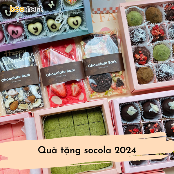 Quà tặng Socola Valentine độc đáo và đẹp mắt 2024!