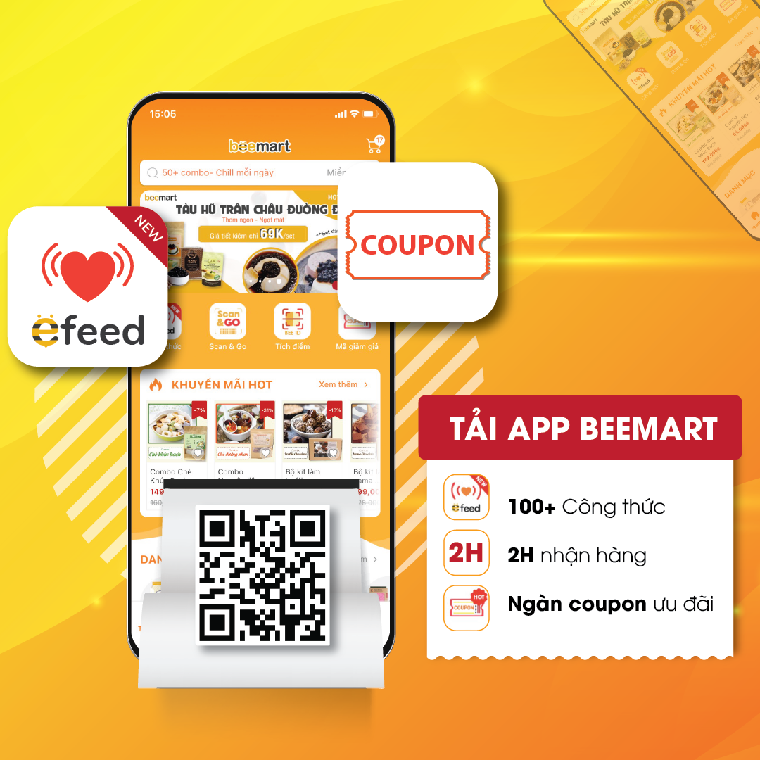 RA MẮT BEEMART APP - TẢI NGAY ĐỂ NHẬN MÃ GIẢM GIÁ 10%