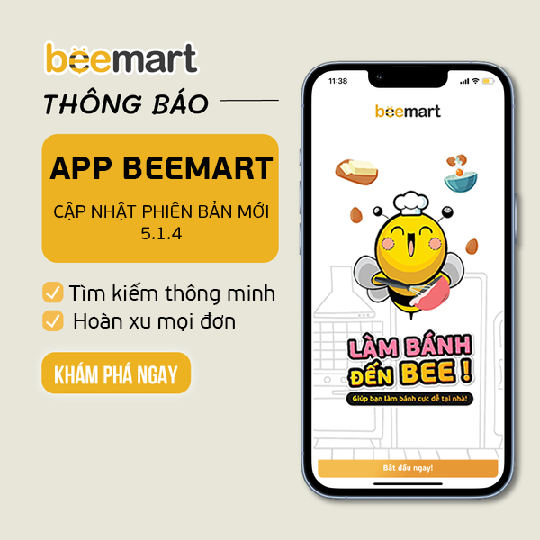 APP BEEMART - CẬP NHẬT PHIÊN BẢN MỚI VỚI CÁC TIỆN ÍCH THÔNG MINH