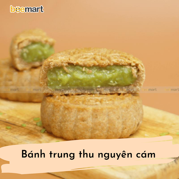 Cách làm Bánh Trung thu nguyên cám nhân cốm dừa healthy ít béo