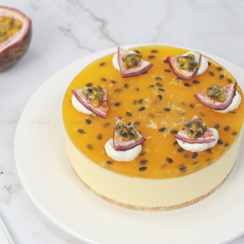 Cách làm mousse chanh leo thơm ngậy không cần lò (Passion Fruit Mousse)