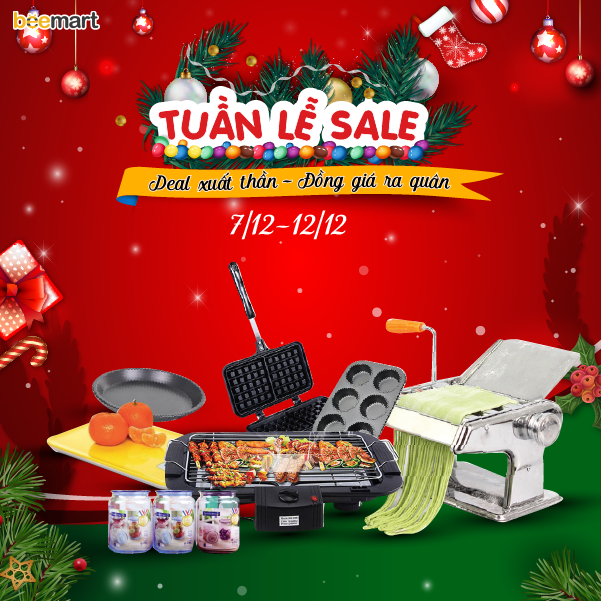 TUẦN LỄ SALE - DEAL XUẤT THẦN, ĐỒNG GIÁ RA QUÂN TẠI BEEMART