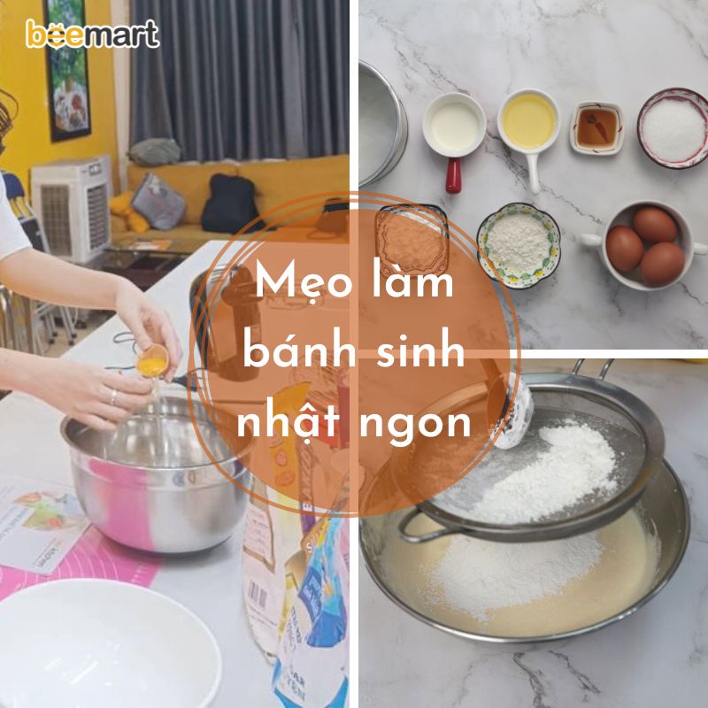 Bí quyết làm bánh sinh nhật ngon cho người mới bắt đầu