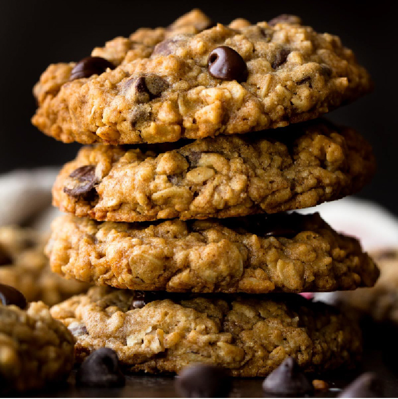 Công thức Bánh quy yến mạch chocolate cho Người chơi hệ snacks