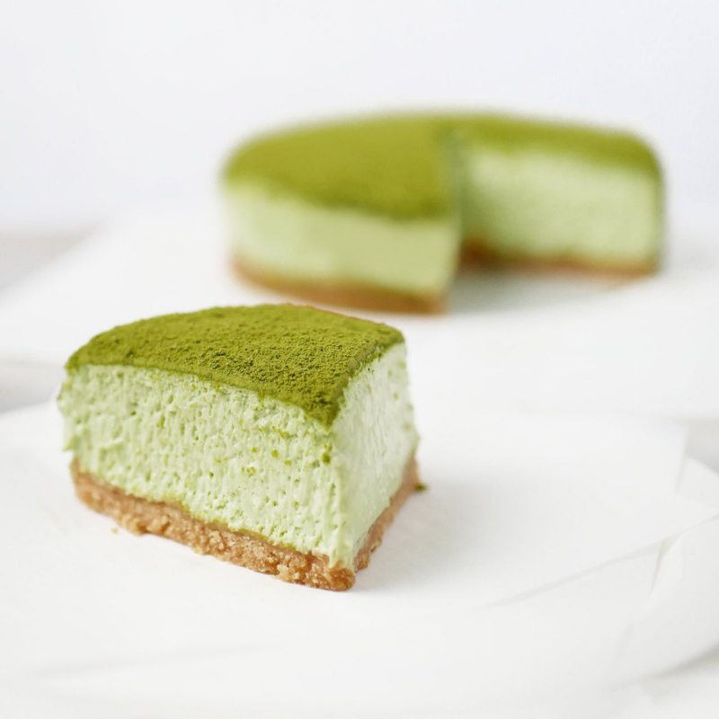 Cách làm Cheesecake Matcha đơn giản mà đẹp không ngờ