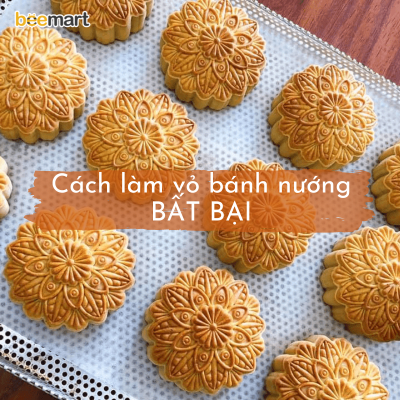 Cách làm vỏ bánh nướng truyền thống Bất Bại, ăn hoài không chán