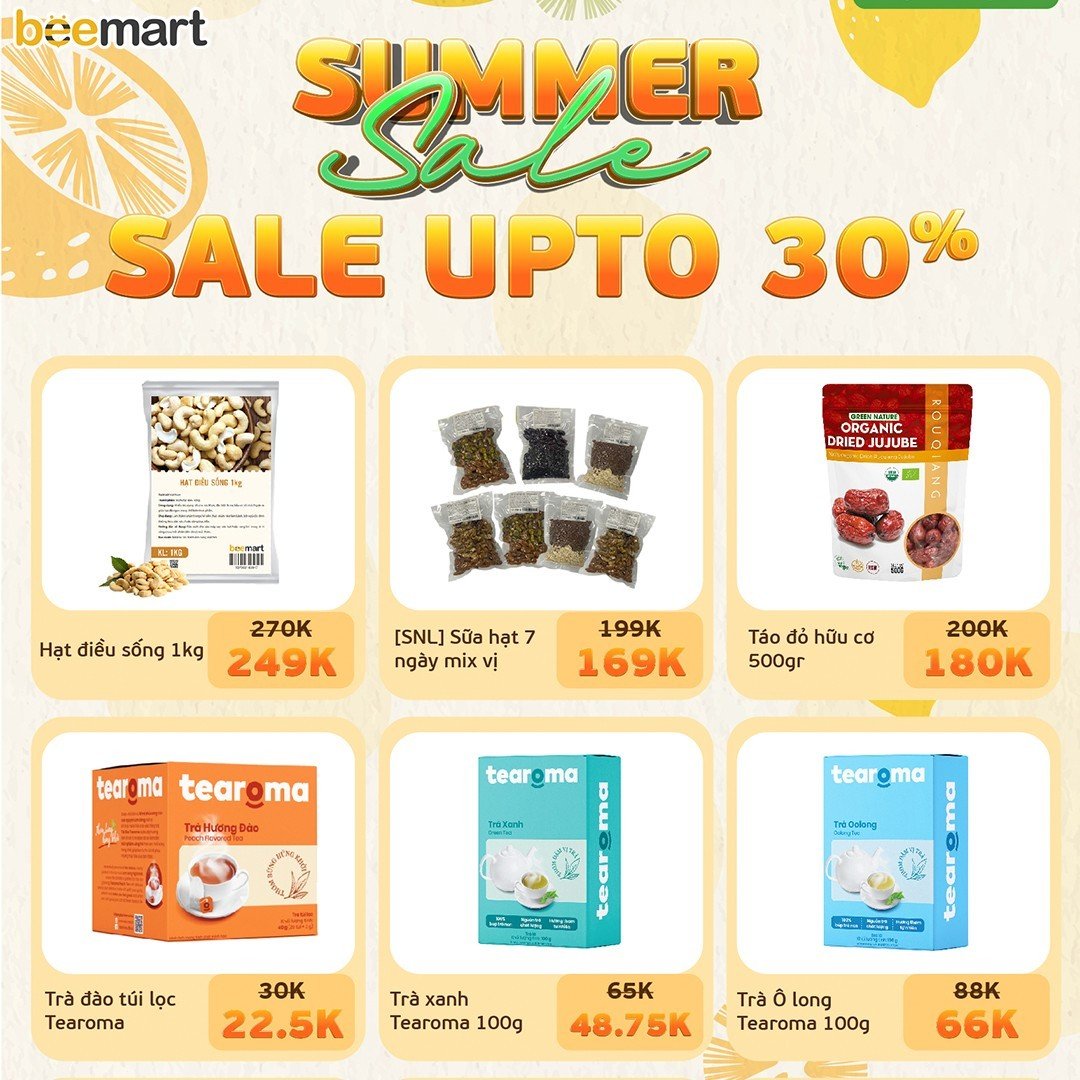 HÈ SANG BEE MANG DEAL TỚI - SALE UP TO 50%