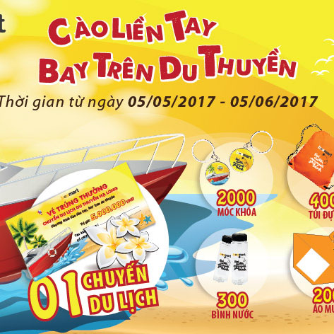 CÀO LIỀN TAY BAY TRÊN DU THUYỀN!!! - KHUYẾN MÃI HOT NHẤT THÁNG 5