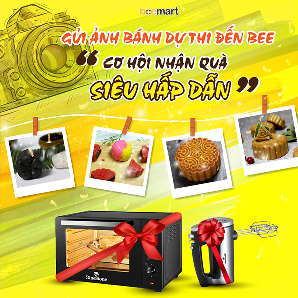 Ẵm ngay Giải thưởng lớn với cuộc thi ảnh: Trung thu làm bánh - Gửi trao chân thành