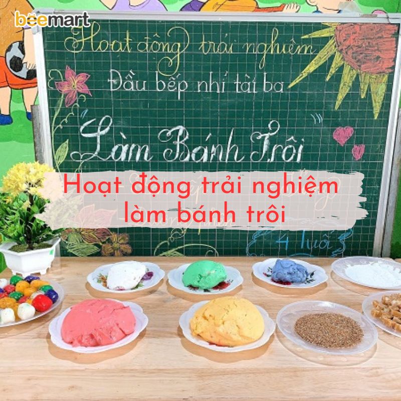 Tổ chức hoạt động trải nghiệm làm bánh trôi cho học sinh như thế nào?