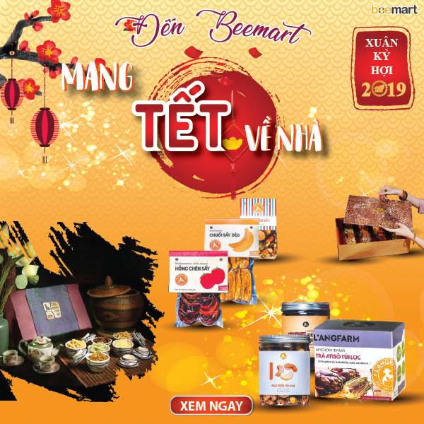 BỘ QUÀ TẾT 2019 TẠI BEEMART - TINH HOA QUÀ VIỆT ĐẲNG CẤP