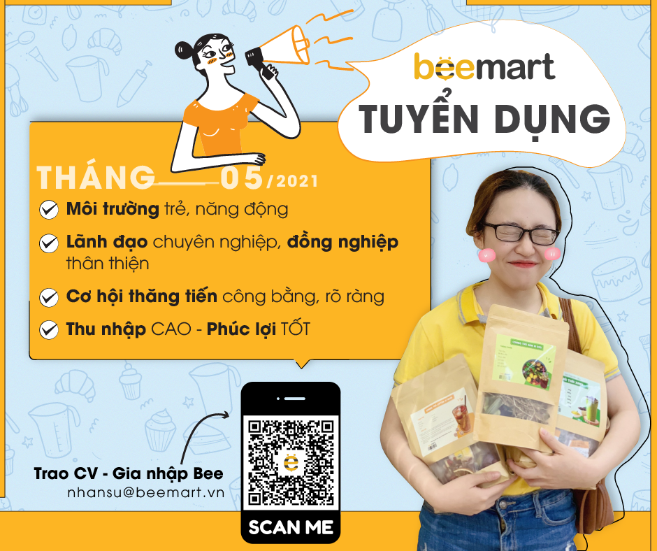 [Beemart 2021] - Bản tin TUYỂN DỤNG THÁNG 5