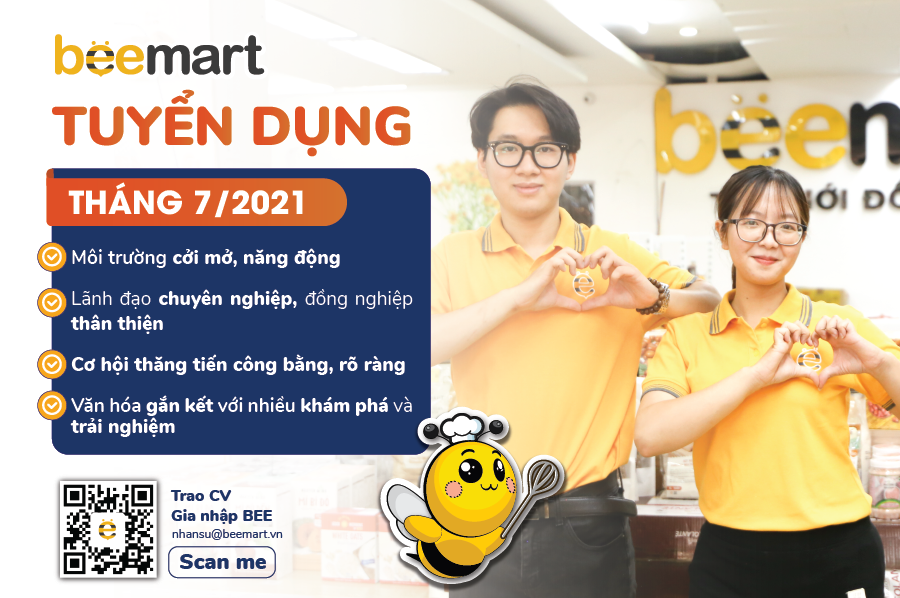 [Beemart 2021] - Bản tin TUYỂN DỤNG THÁNG 7