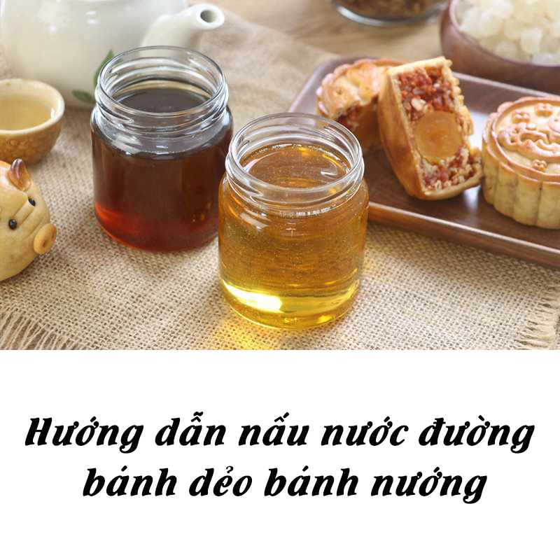 Hướng dẫn cách nấu nước đường làm bánh trung thu chuẩn vị