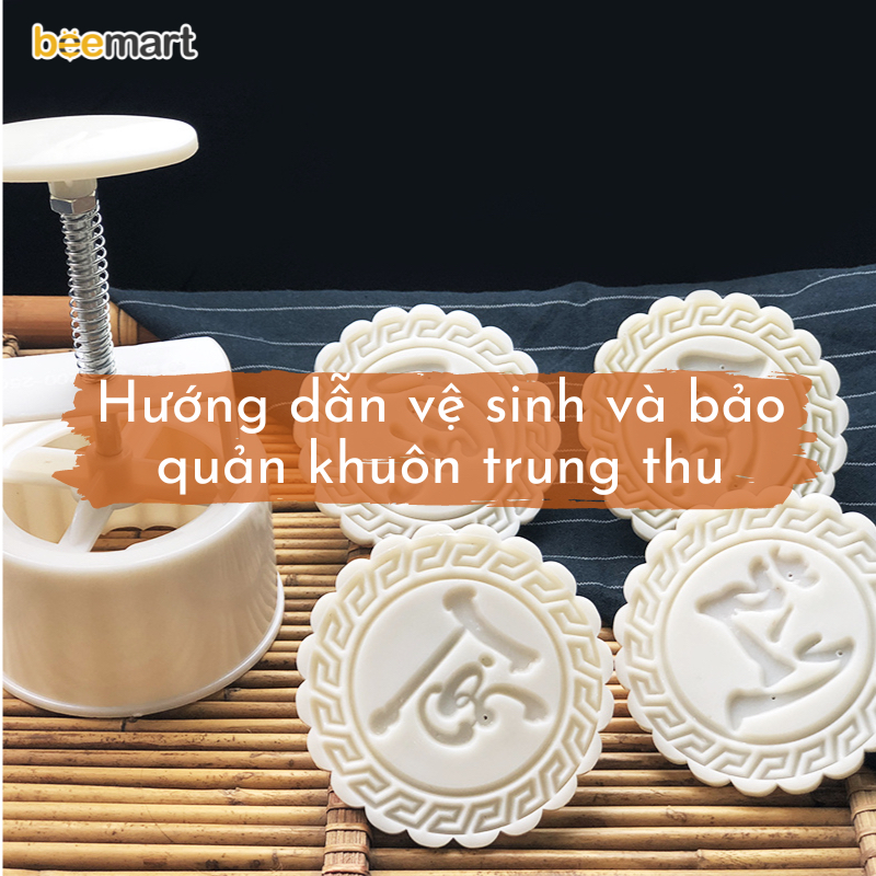 Hướng dẫn cách sử dụng, vệ sinh và bảo quản khuôn Trung Thu lò xo