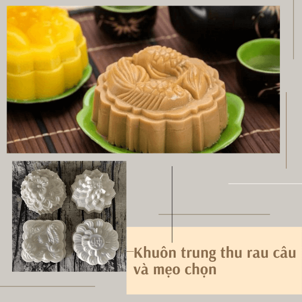 Khuôn bánh trung thu rau câu chất lượng và mẹo chọn