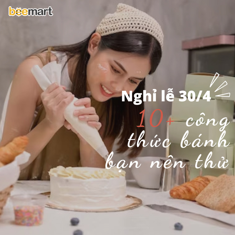 10 công thức làm bánh ngon ngây ngất cho dịp nghỉ lễ